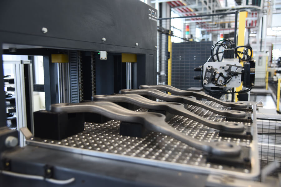 What is our capacity for car suspension part manufacturing?