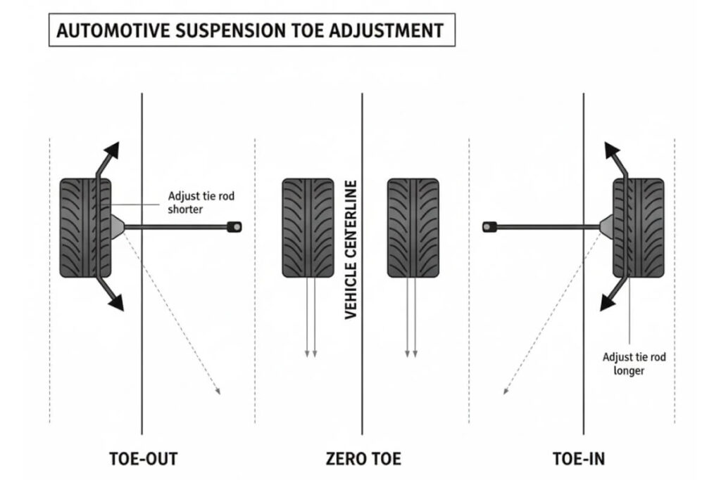 Toe Adjustment Definition | SH Auto Glossary